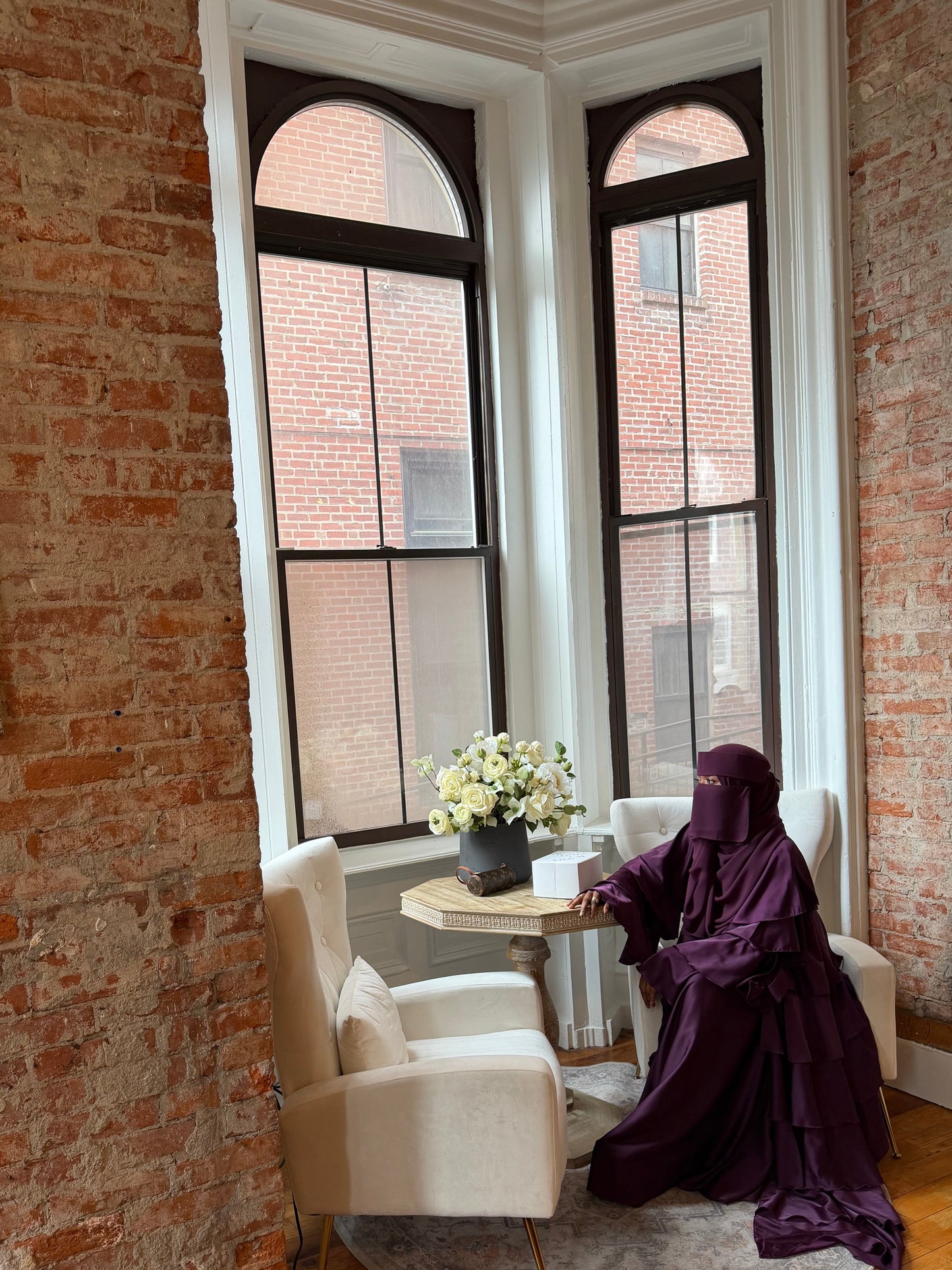 Plum Nasifa Abaya